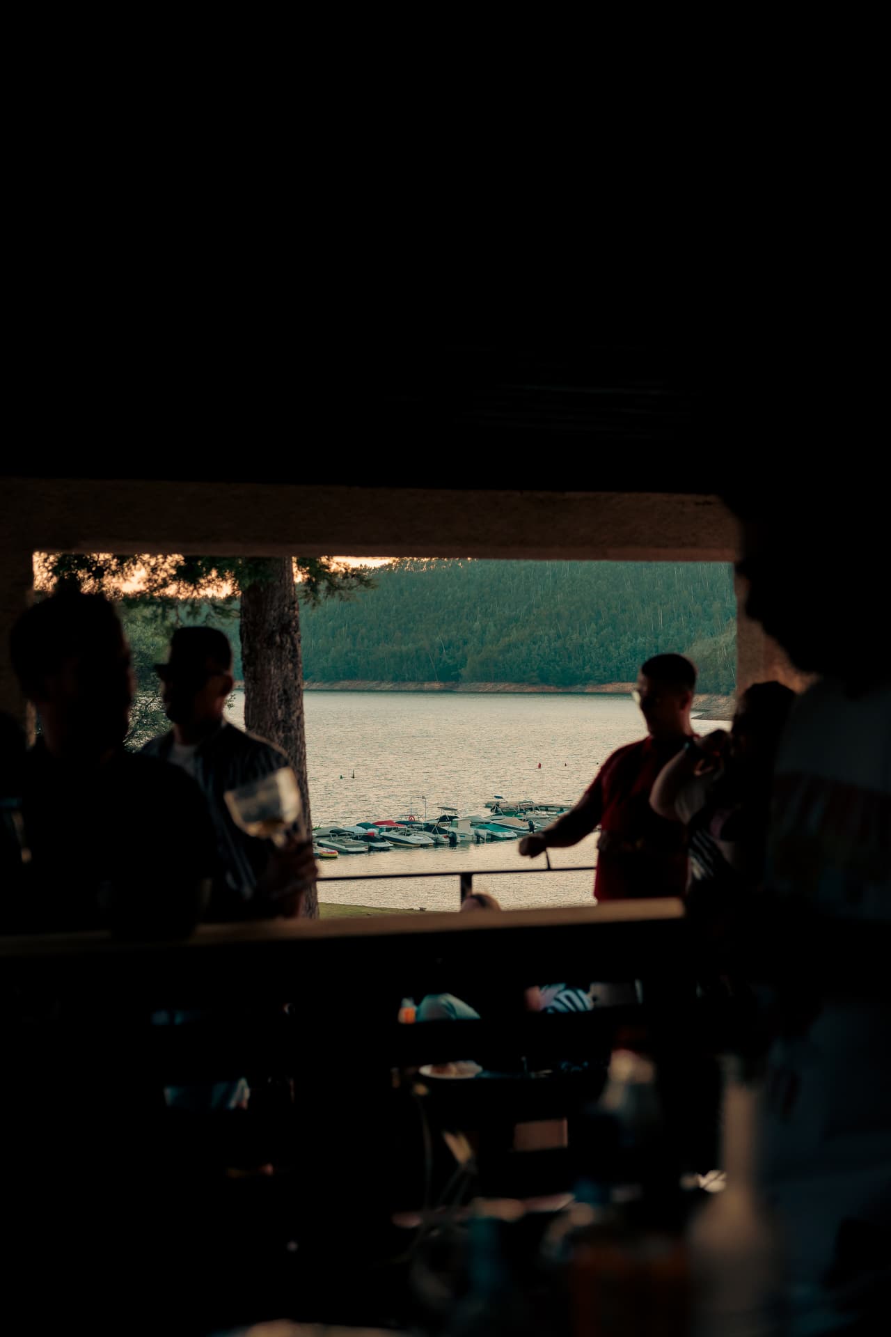 The physical sign: the sun sets, we rise